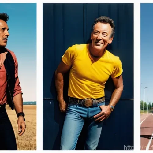 브루스 스프링스틴 Born to Run 녹음 비하인드 - Here are three image prompts in English, inspired by the themes and emotional depth of the provided ...